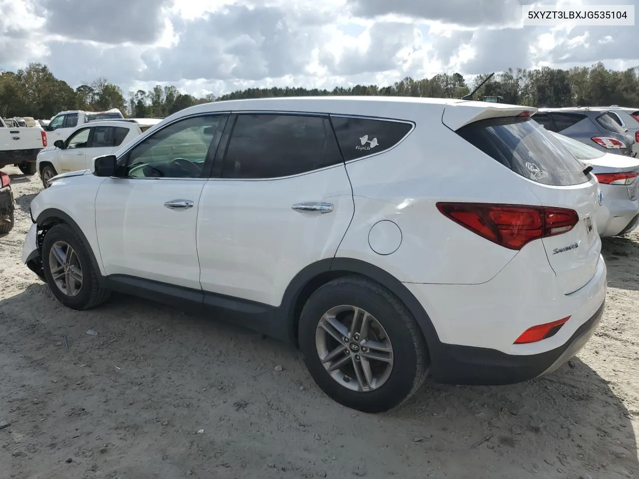 2018 Hyundai Santa Fe Sport VIN: 5XYZT3LBXJG535104 Lot: 78573544