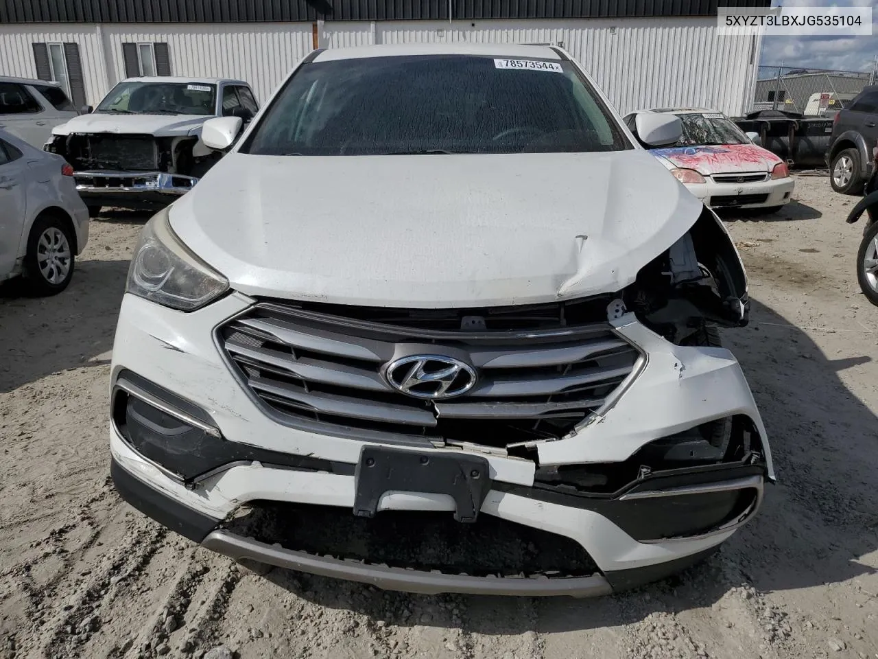 2018 Hyundai Santa Fe Sport VIN: 5XYZT3LBXJG535104 Lot: 78573544