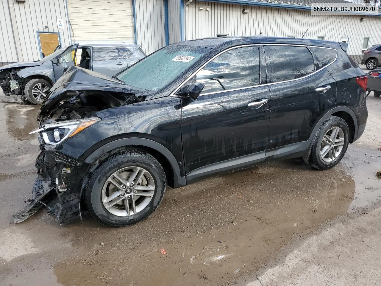 2018 Hyundai Santa Fe Sport VIN: 5NMZTDLB9JH089670 Lot: 78602294