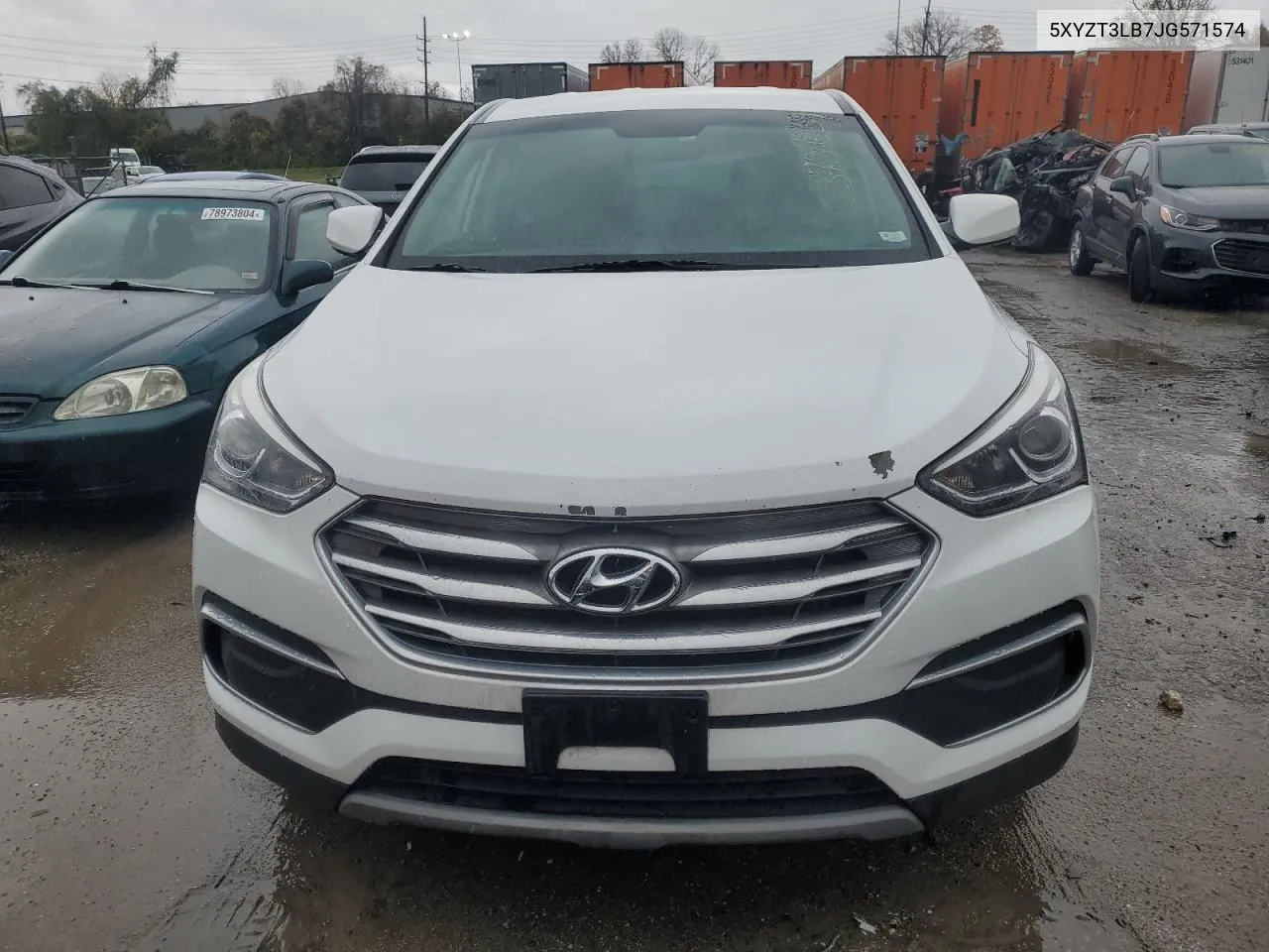 2018 Hyundai Santa Fe Sport VIN: 5XYZT3LB7JG571574 Lot: 78958954