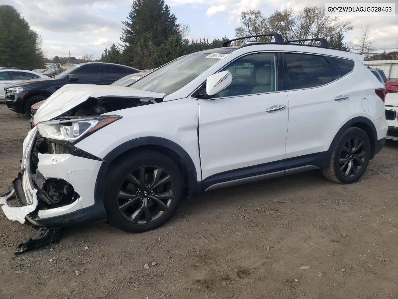 2018 Hyundai Santa Fe Sport VIN: 5XYZWDLA5JG528453 Lot: 78967794