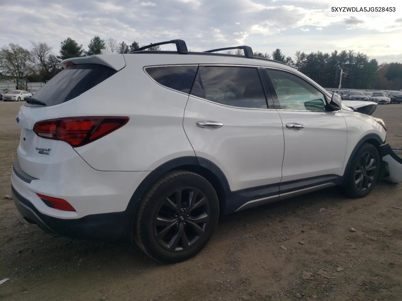 2018 Hyundai Santa Fe Sport VIN: 5XYZWDLA5JG528453 Lot: 78967794