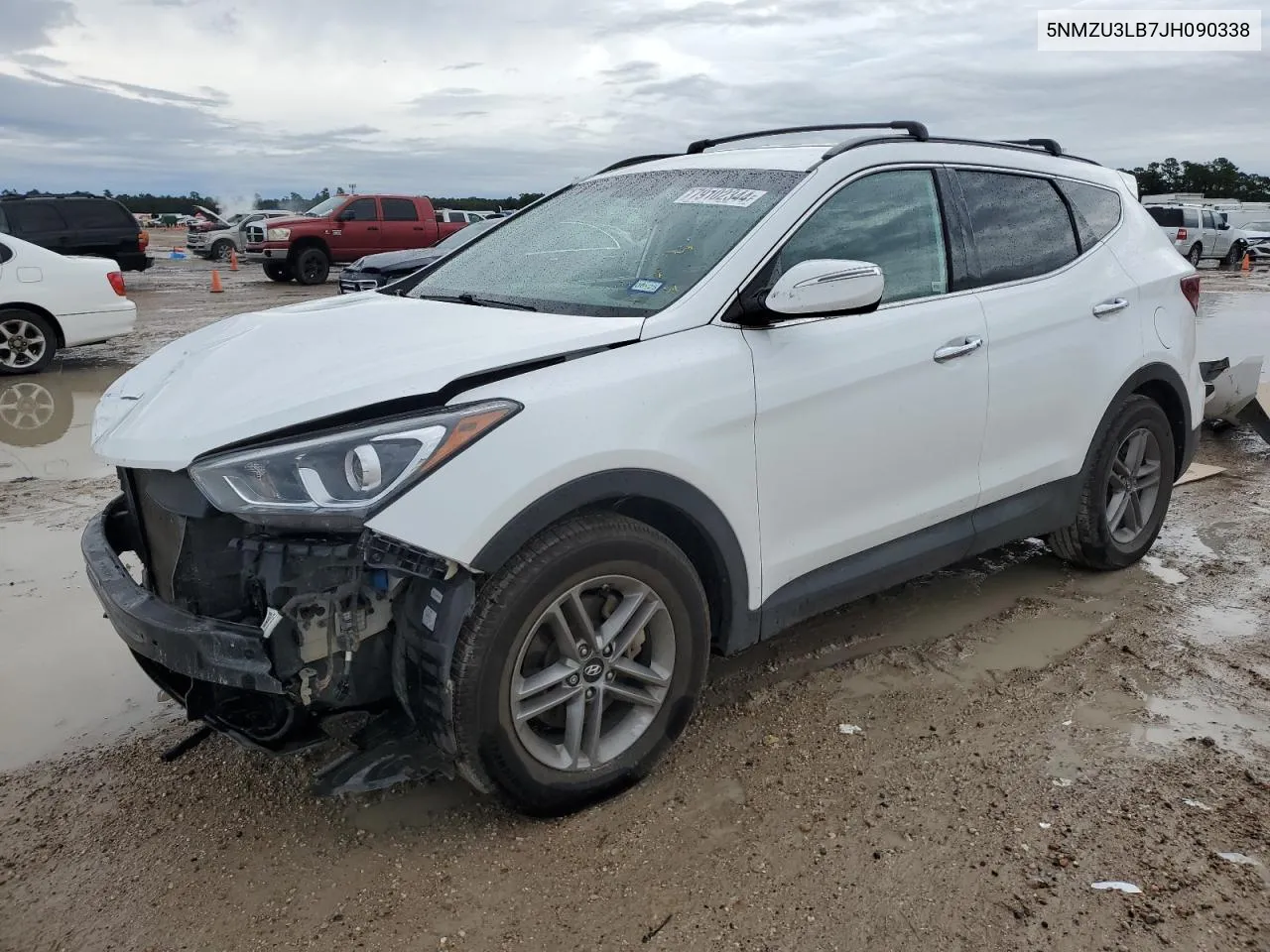 2018 Hyundai Santa Fe Sport VIN: 5NMZU3LB7JH090338 Lot: 79102344