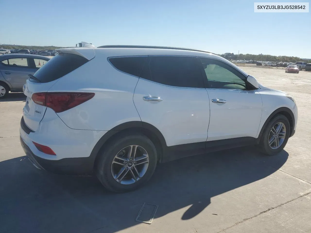 2018 Hyundai Santa Fe Sport VIN: 5XYZU3LB3JG528542 Lot: 79422334