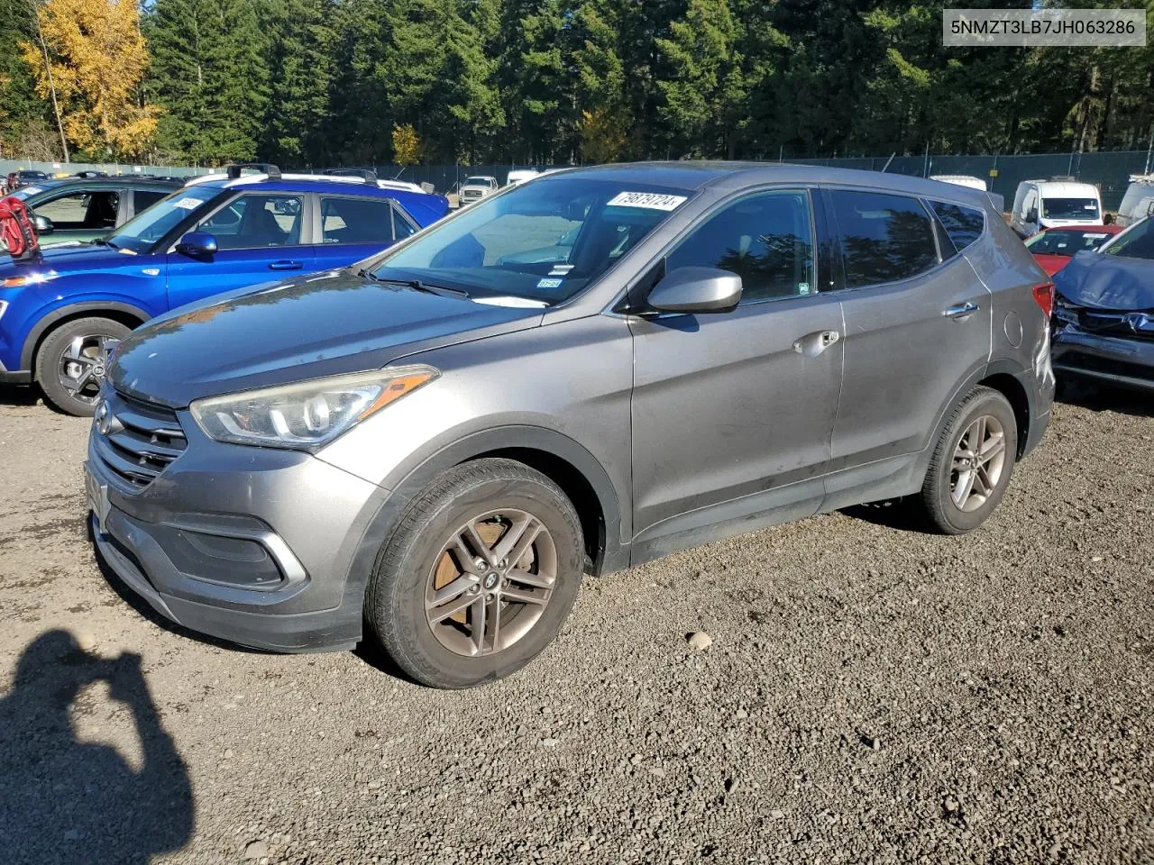 2018 Hyundai Santa Fe Sport VIN: 5NMZT3LB7JH063286 Lot: 79879724