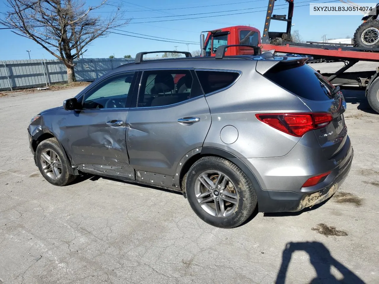 2018 Hyundai Santa Fe Sport VIN: 5XYZU3LB3JG514074 Lot: 80263654