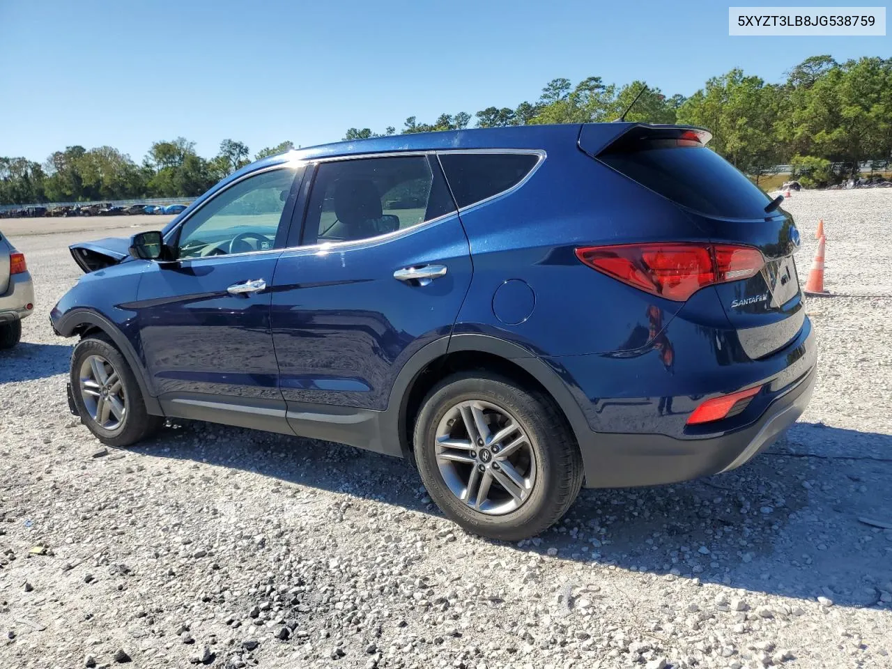 2018 Hyundai Santa Fe Sport VIN: 5XYZT3LB8JG538759 Lot: 80304204