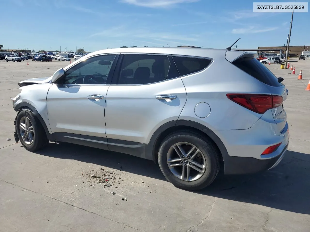 2018 Hyundai Santa Fe Sport VIN: 5XYZT3LB7JG525839 Lot: 80323404