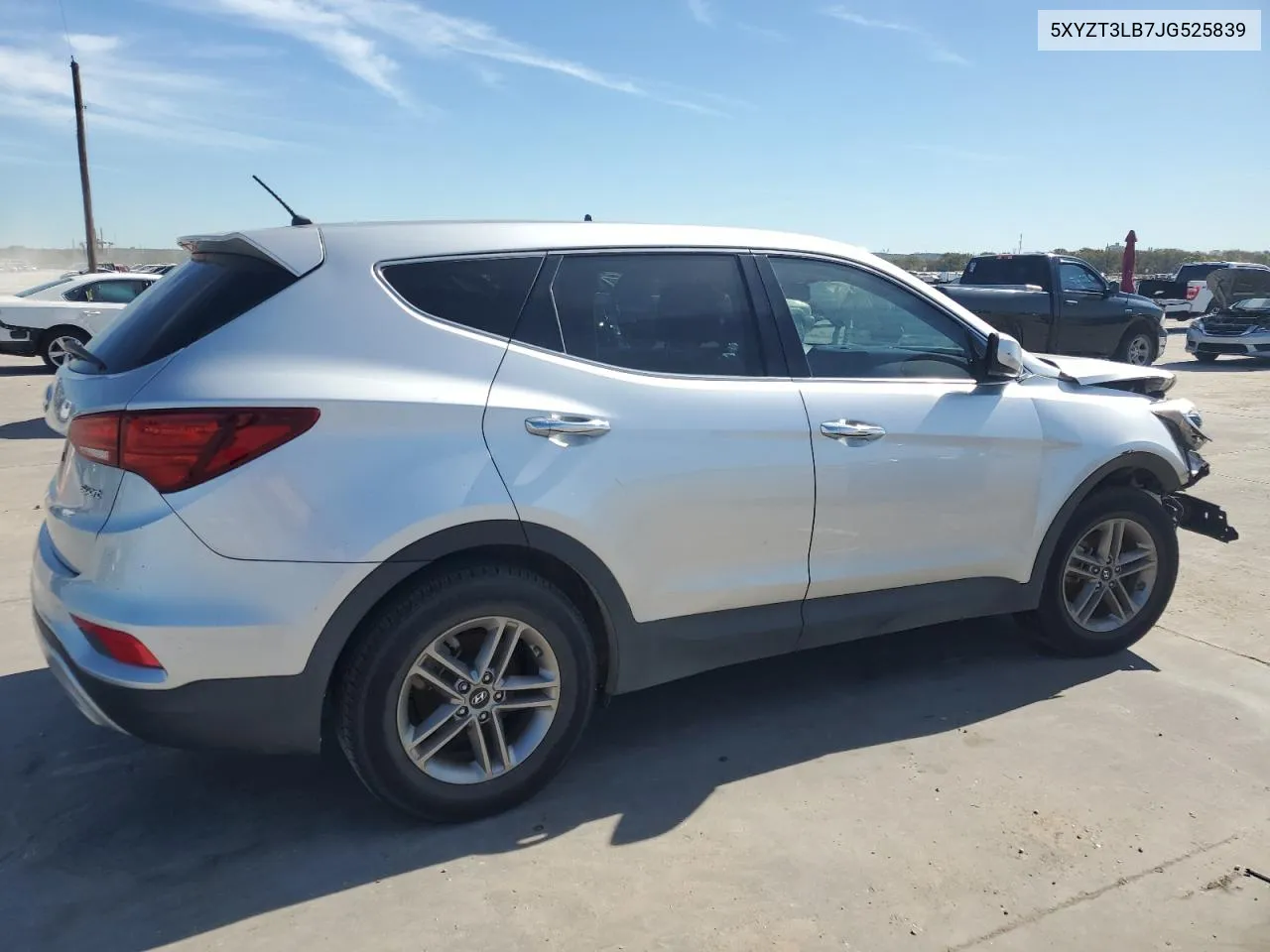 2018 Hyundai Santa Fe Sport VIN: 5XYZT3LB7JG525839 Lot: 80323404