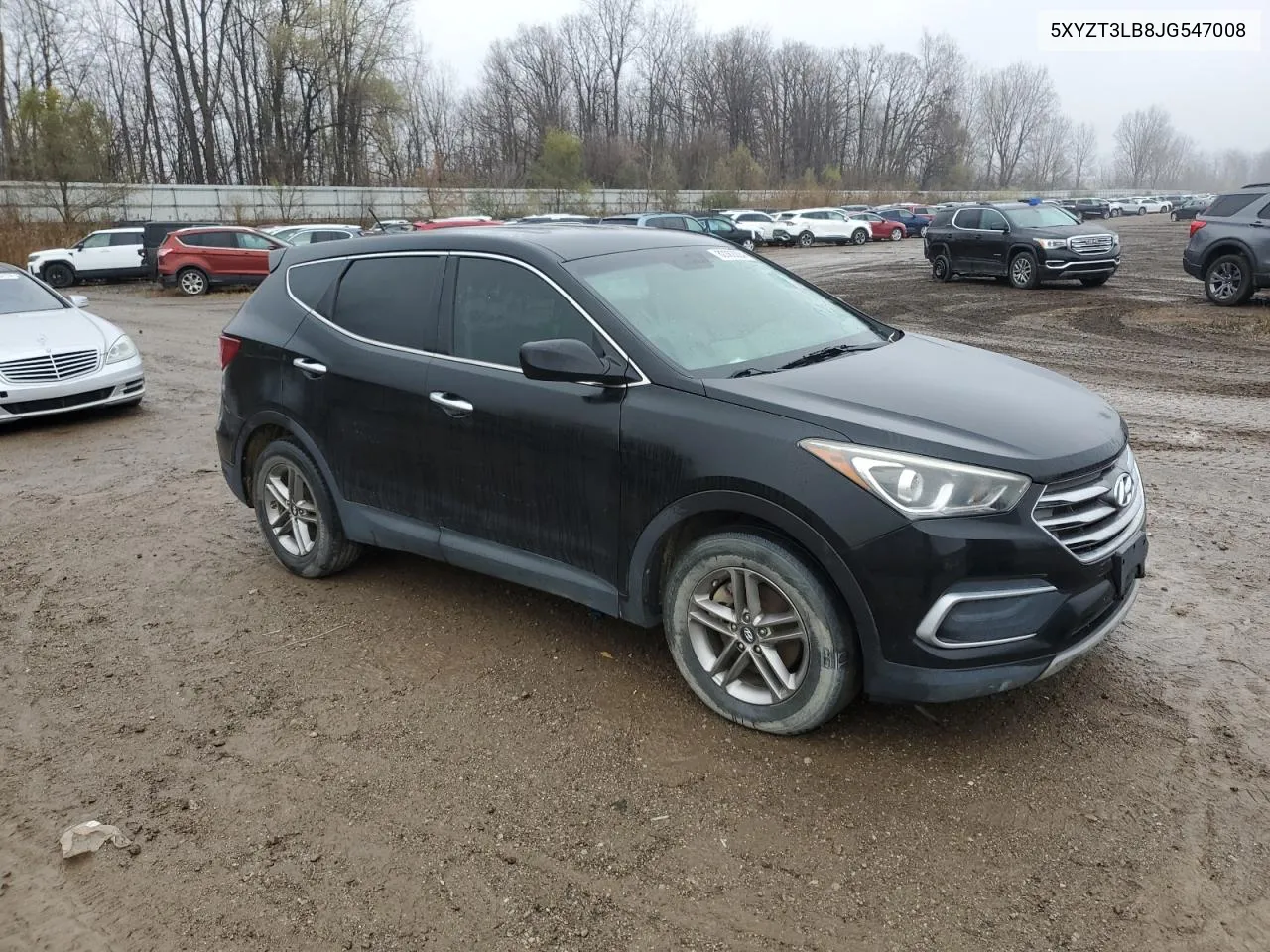 2018 Hyundai Santa Fe Sport VIN: 5XYZT3LB8JG547008 Lot: 80362224