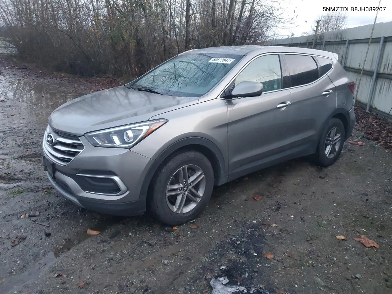 2018 Hyundai Santa Fe Sport VIN: 5NMZTDLB8JH089207 Lot: 80699844