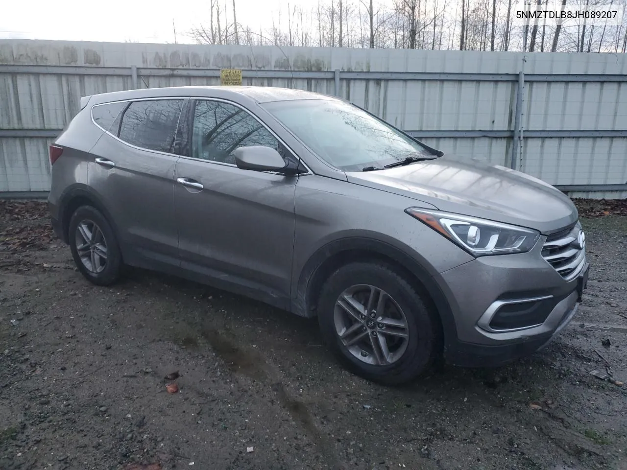 2018 Hyundai Santa Fe Sport VIN: 5NMZTDLB8JH089207 Lot: 80699844