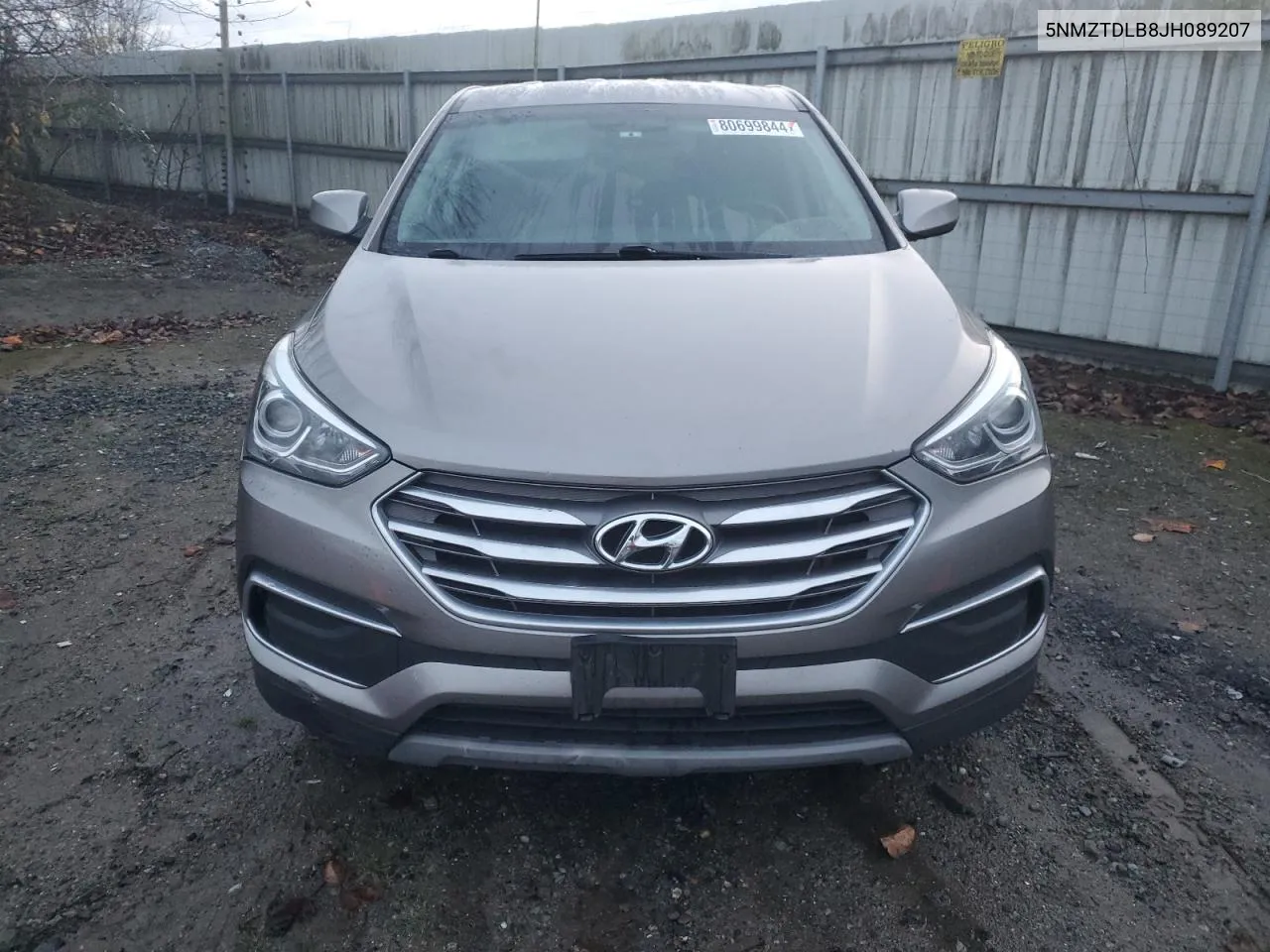 2018 Hyundai Santa Fe Sport VIN: 5NMZTDLB8JH089207 Lot: 80699844