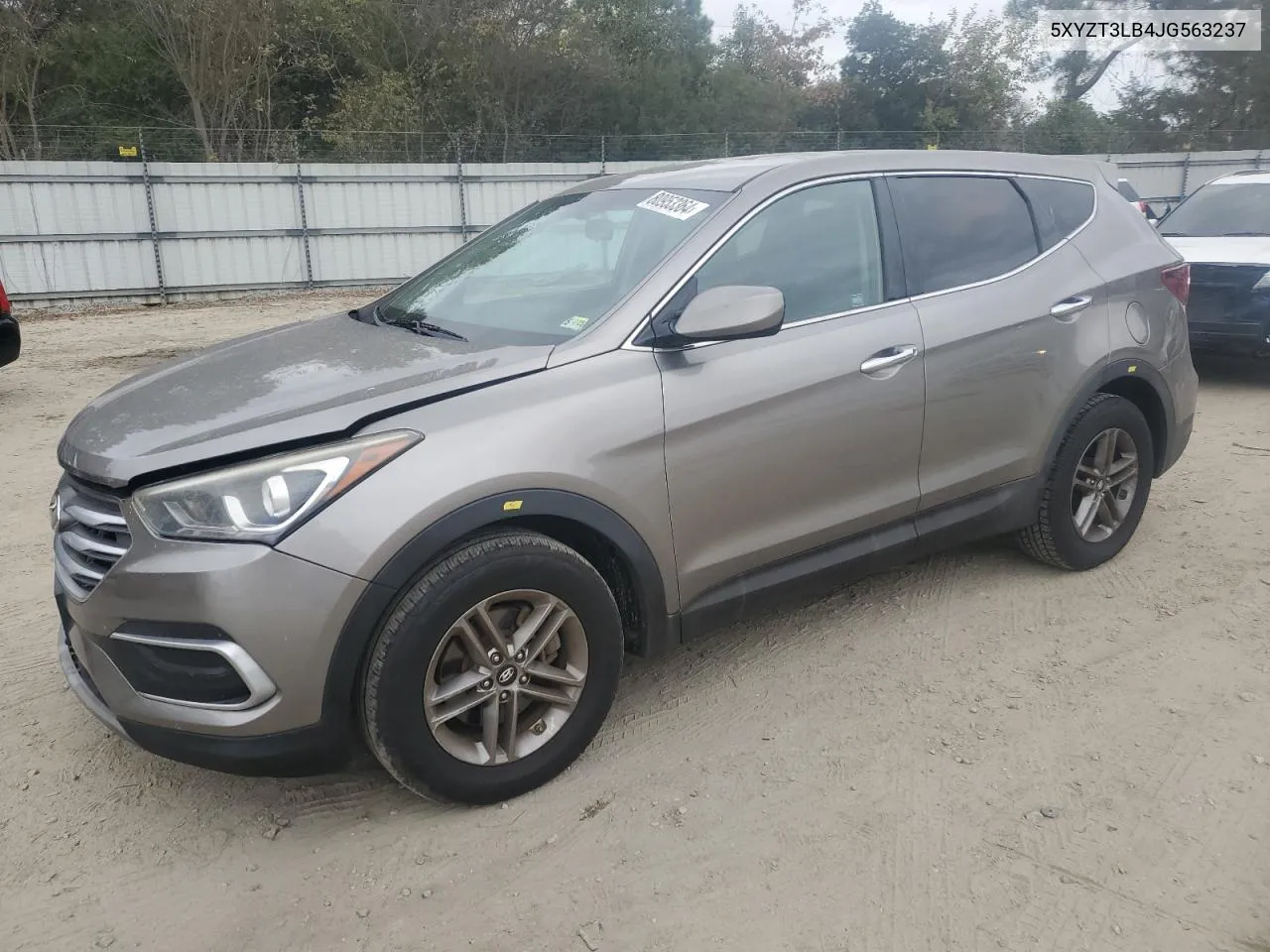 2018 Hyundai Santa Fe Sport VIN: 5XYZT3LB4JG563237 Lot: 80953364