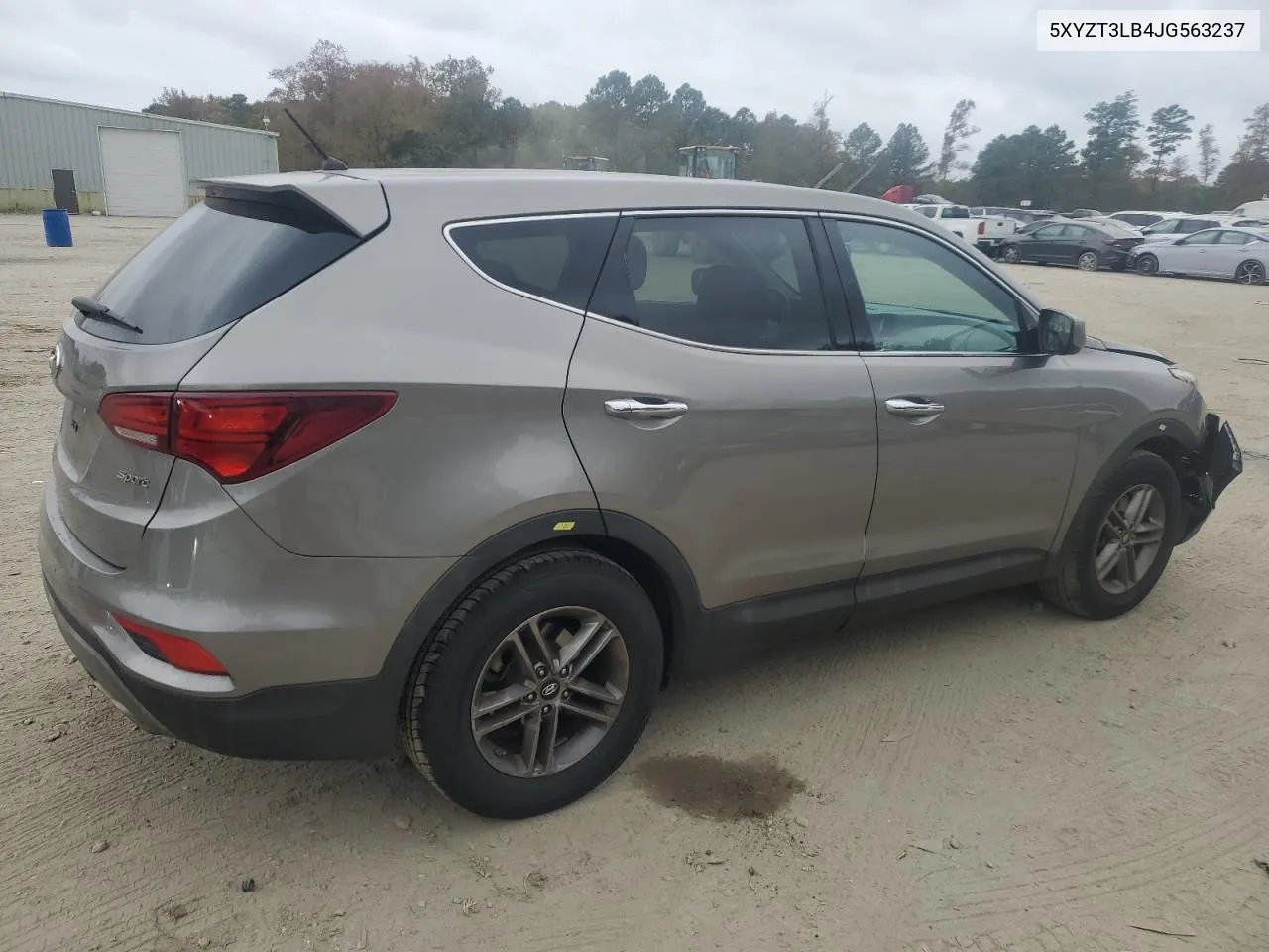 2018 Hyundai Santa Fe Sport VIN: 5XYZT3LB4JG563237 Lot: 80953364