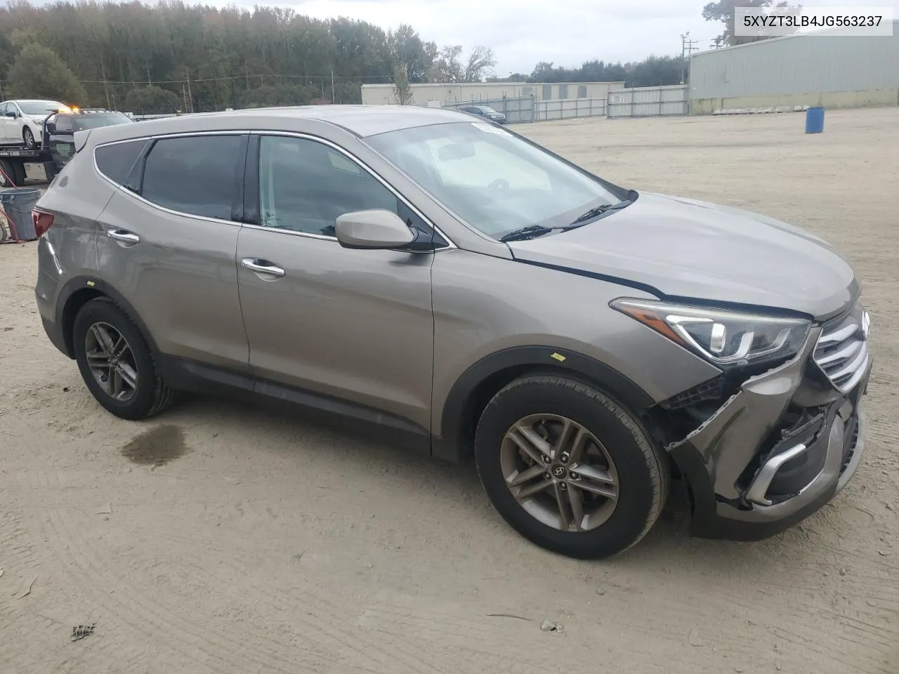 2018 Hyundai Santa Fe Sport VIN: 5XYZT3LB4JG563237 Lot: 80953364