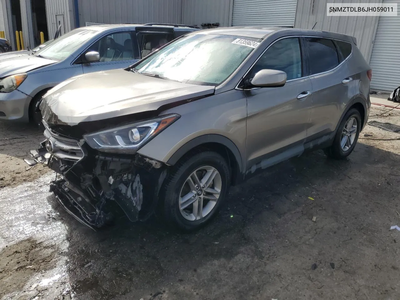 2018 Hyundai Santa Fe Sport VIN: 5NMZTDLB6JH059011 Lot: 81359624