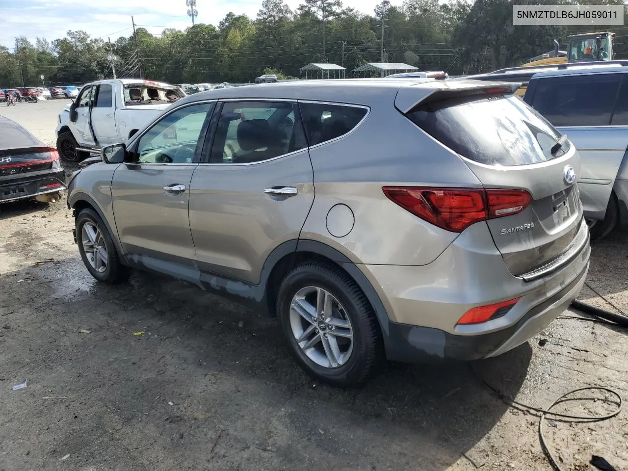 2018 Hyundai Santa Fe Sport VIN: 5NMZTDLB6JH059011 Lot: 81359624