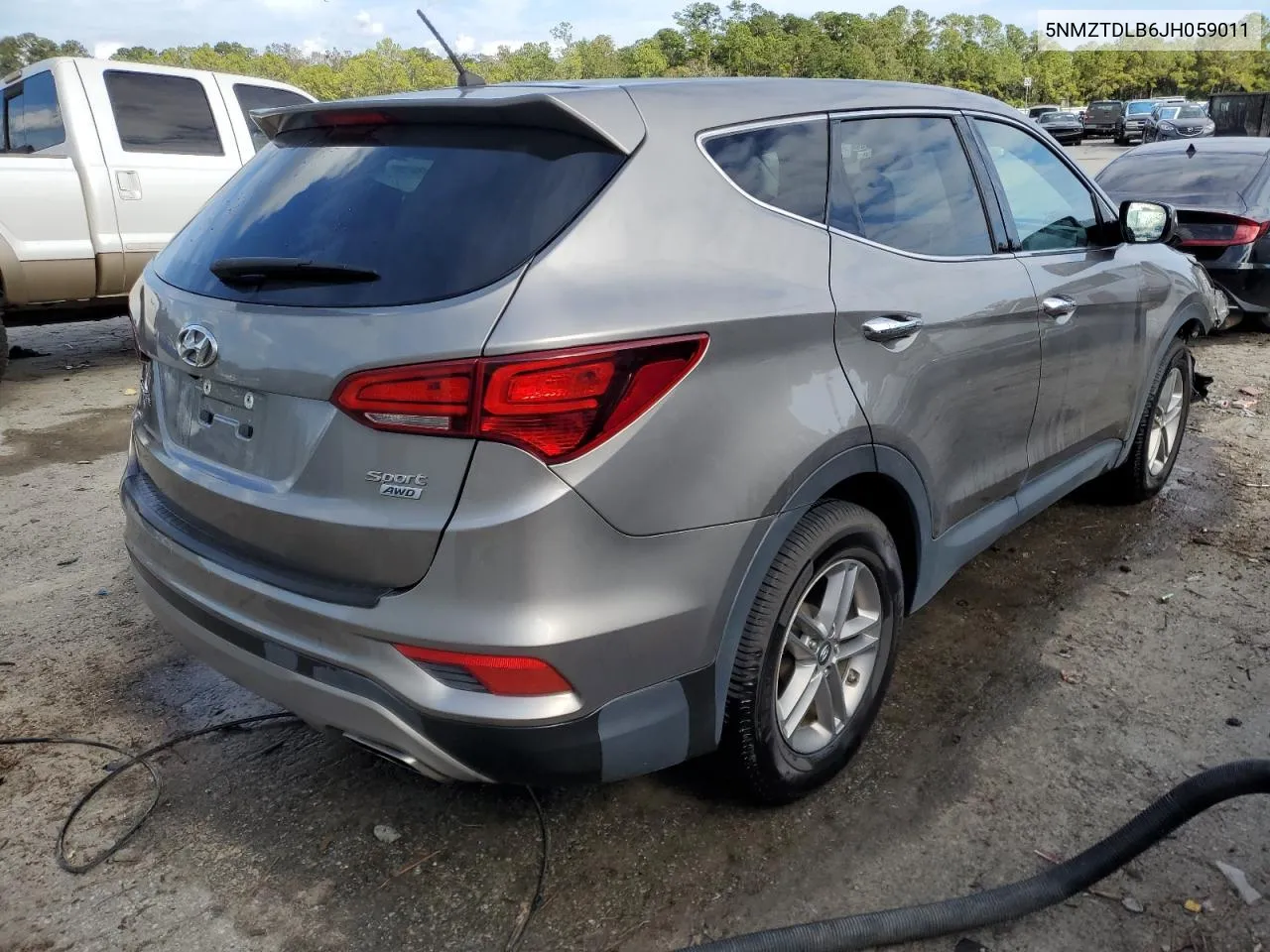 2018 Hyundai Santa Fe Sport VIN: 5NMZTDLB6JH059011 Lot: 81359624