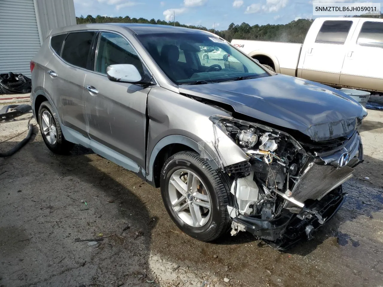 2018 Hyundai Santa Fe Sport VIN: 5NMZTDLB6JH059011 Lot: 81359624