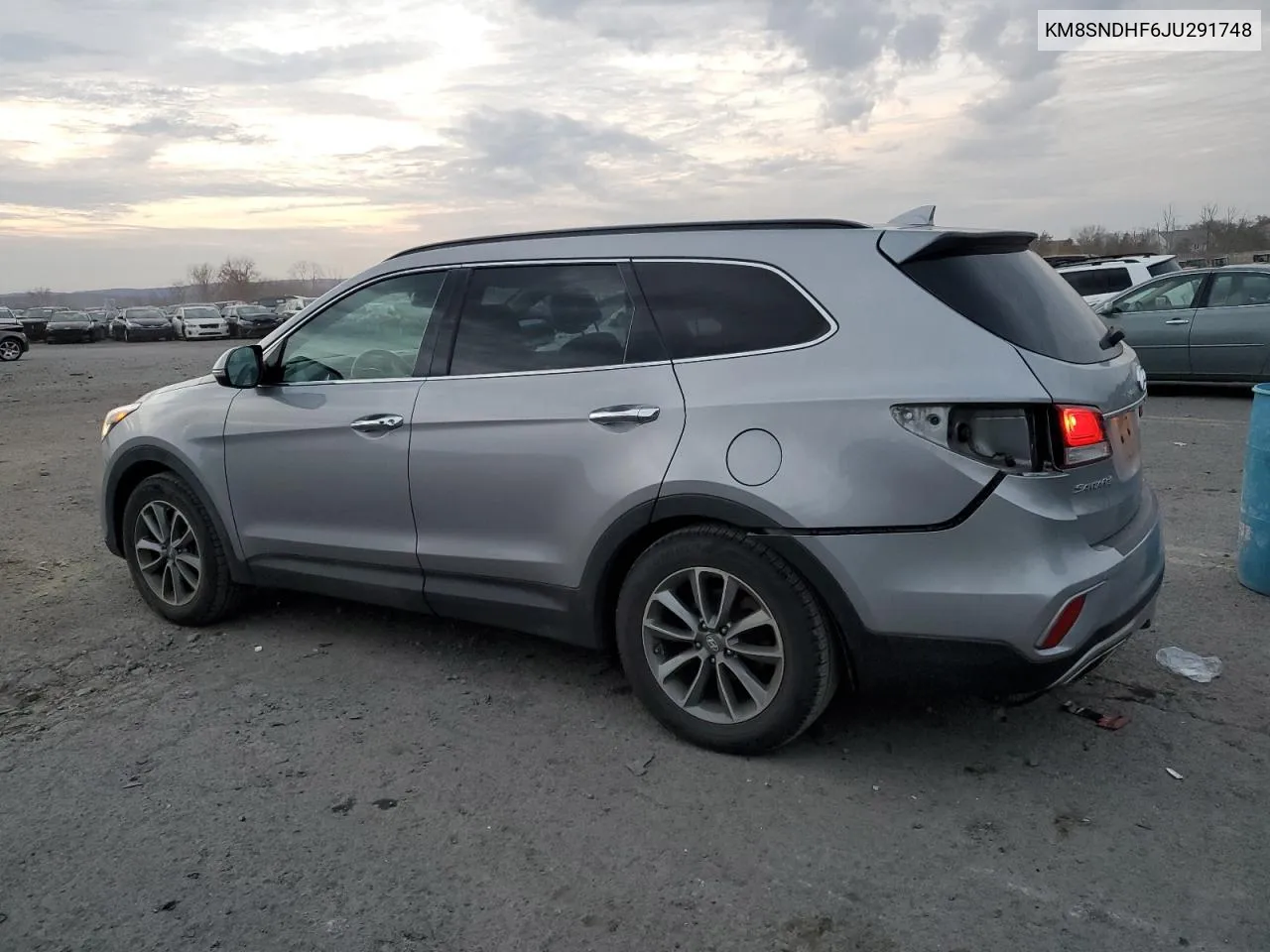 2018 Hyundai Santa Fe Se VIN: KM8SNDHF6JU291748 Lot: 81375724