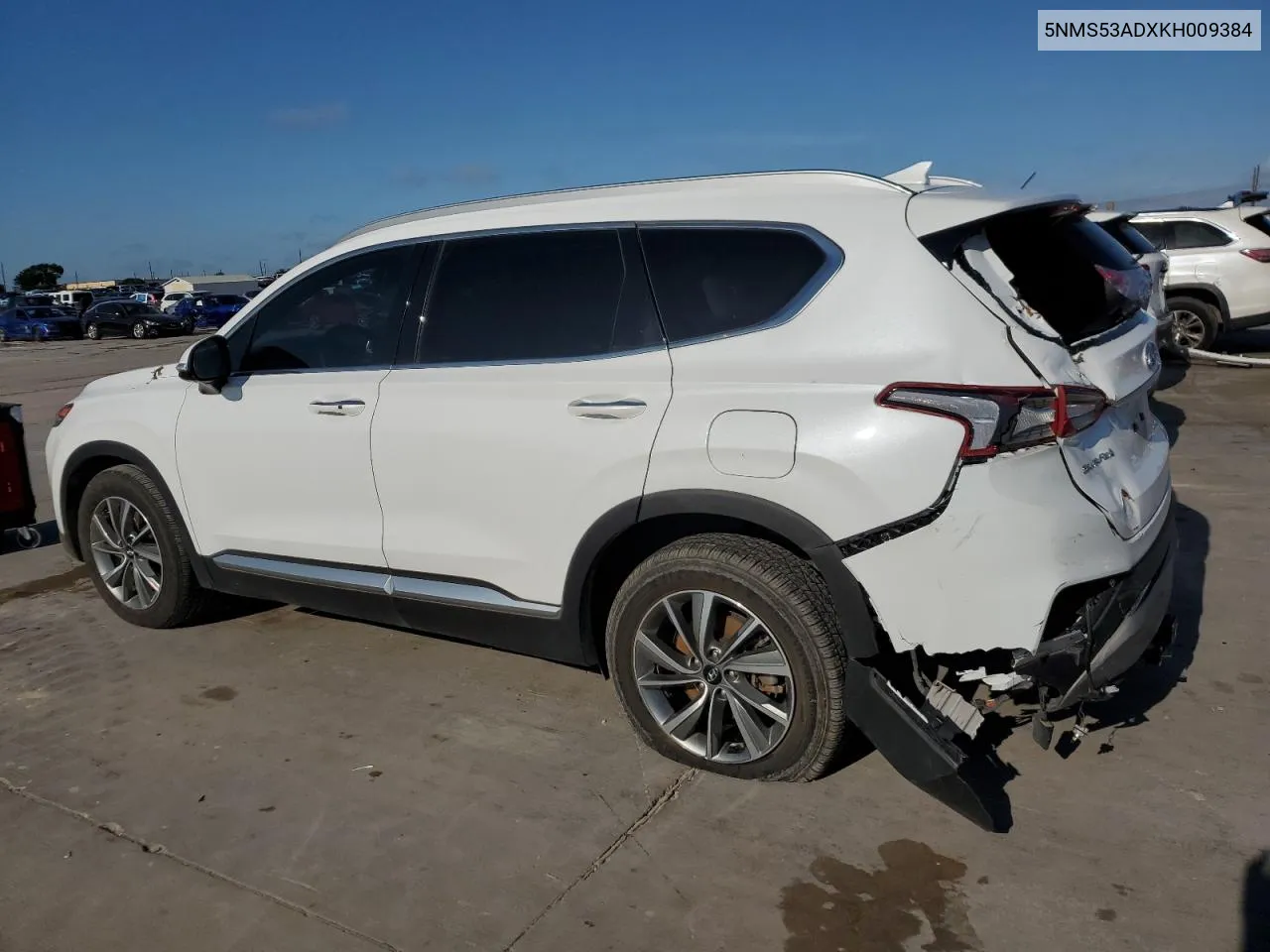 5NMS53ADXKH009384 2019 Hyundai Santa Fe Limited