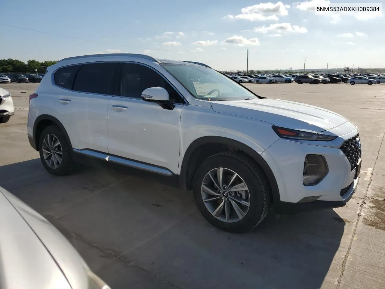 5NMS53ADXKH009384 2019 Hyundai Santa Fe Limited