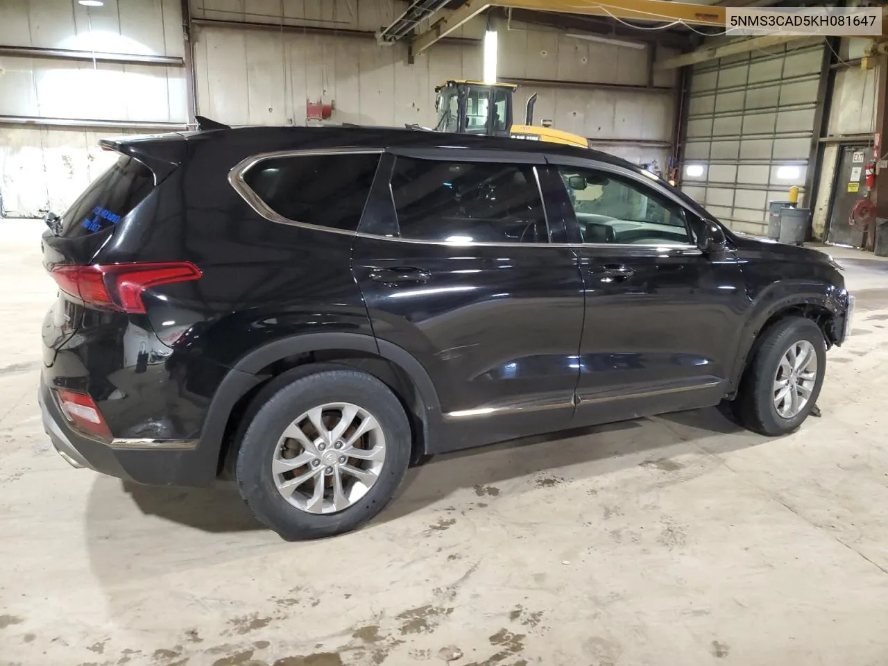 2019 Hyundai Santa Fe Sel VIN: 5NMS3CAD5KH081647 Lot: 52377444