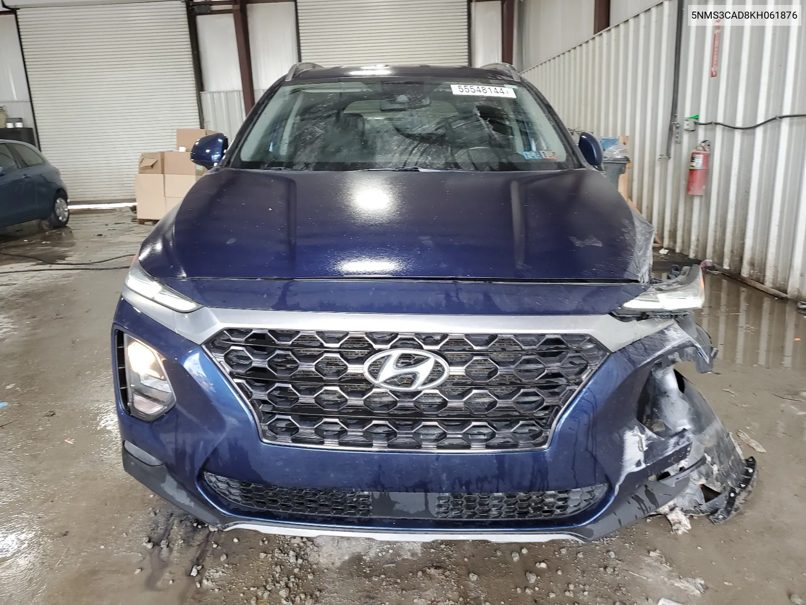 5NMS3CAD8KH061876 2019 Hyundai Santa Fe Sel