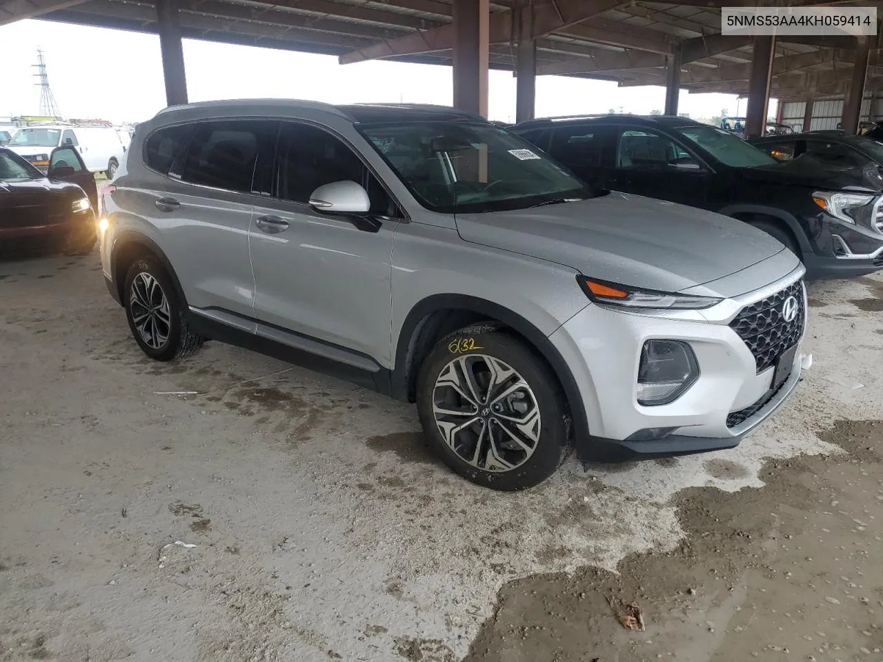 2019 Hyundai Santa Fe Limited VIN: 5NMS53AA4KH059414 Lot: 59966624