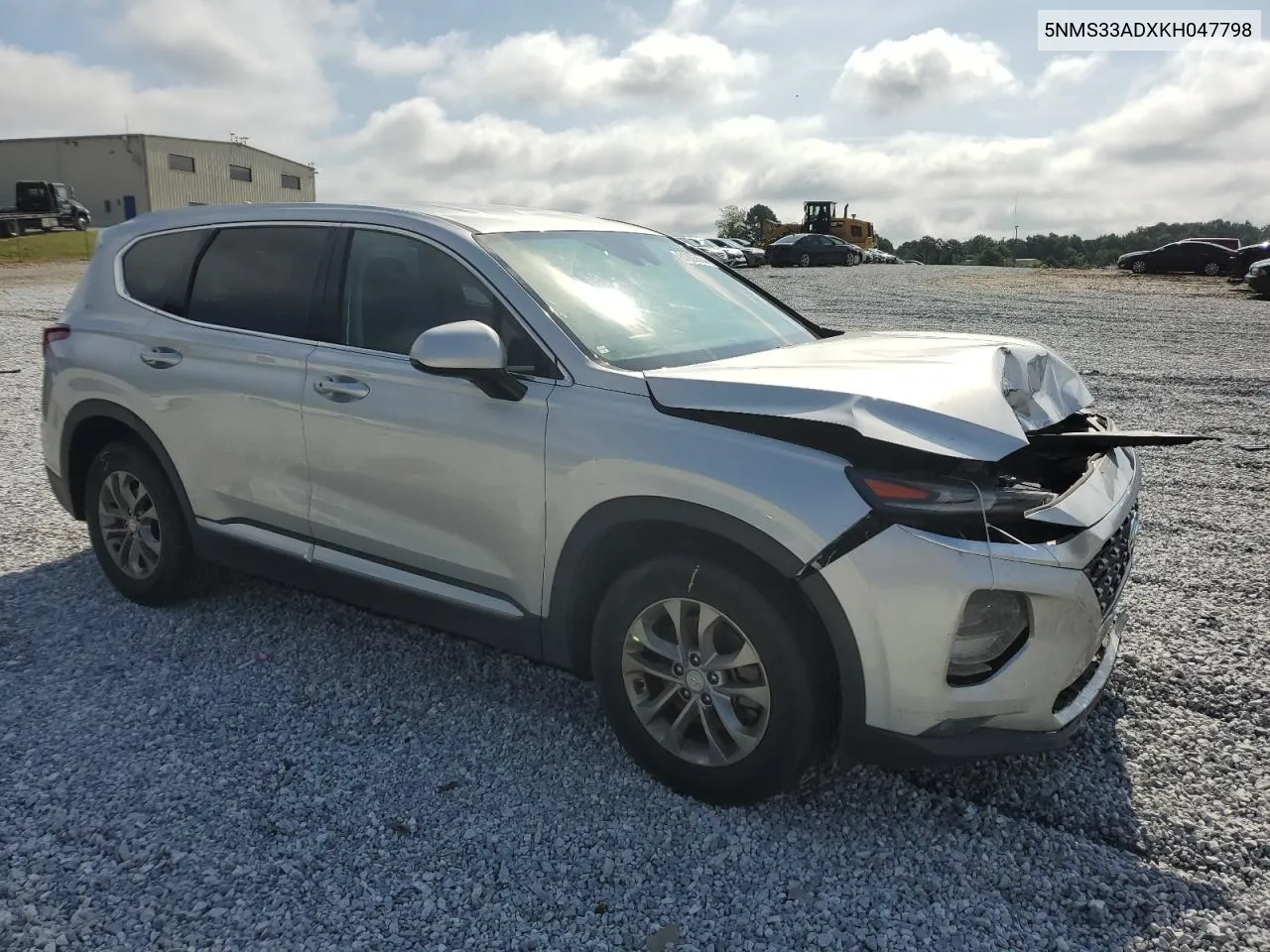 5NMS33ADXKH047798 2019 Hyundai Santa Fe Sel