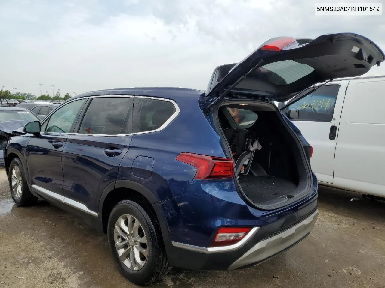 5NMS23AD4KH101549 2019 Hyundai Santa Fe Se