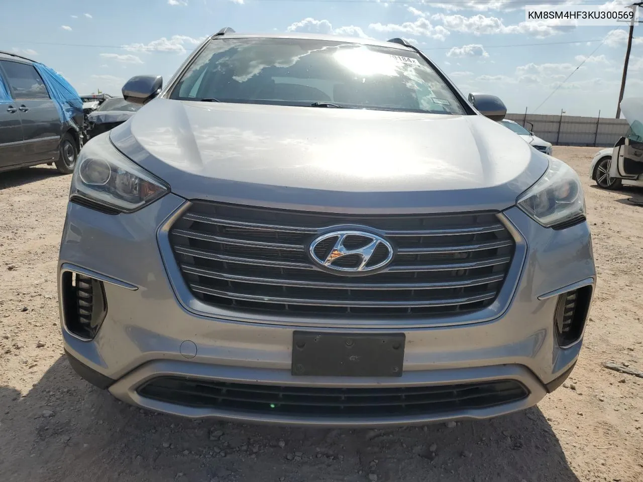 KM8SM4HF3KU300569 2019 Hyundai Santa Fe Xl Se