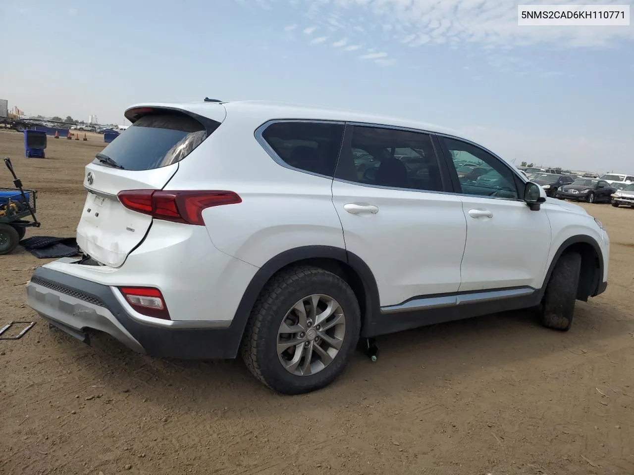 2019 Hyundai Santa Fe Se VIN: 5NMS2CAD6KH110771 Lot: 63034064