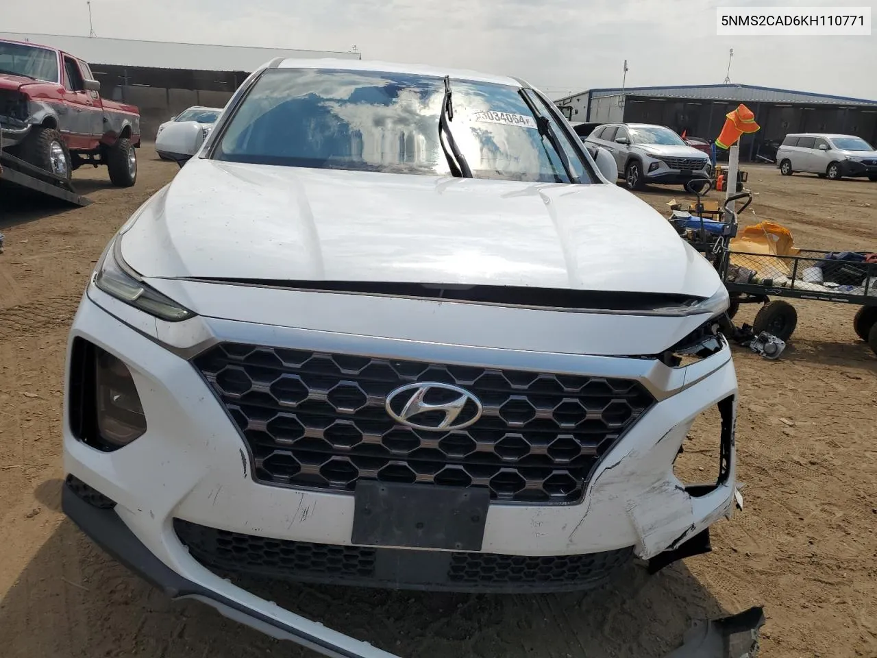 2019 Hyundai Santa Fe Se VIN: 5NMS2CAD6KH110771 Lot: 63034064