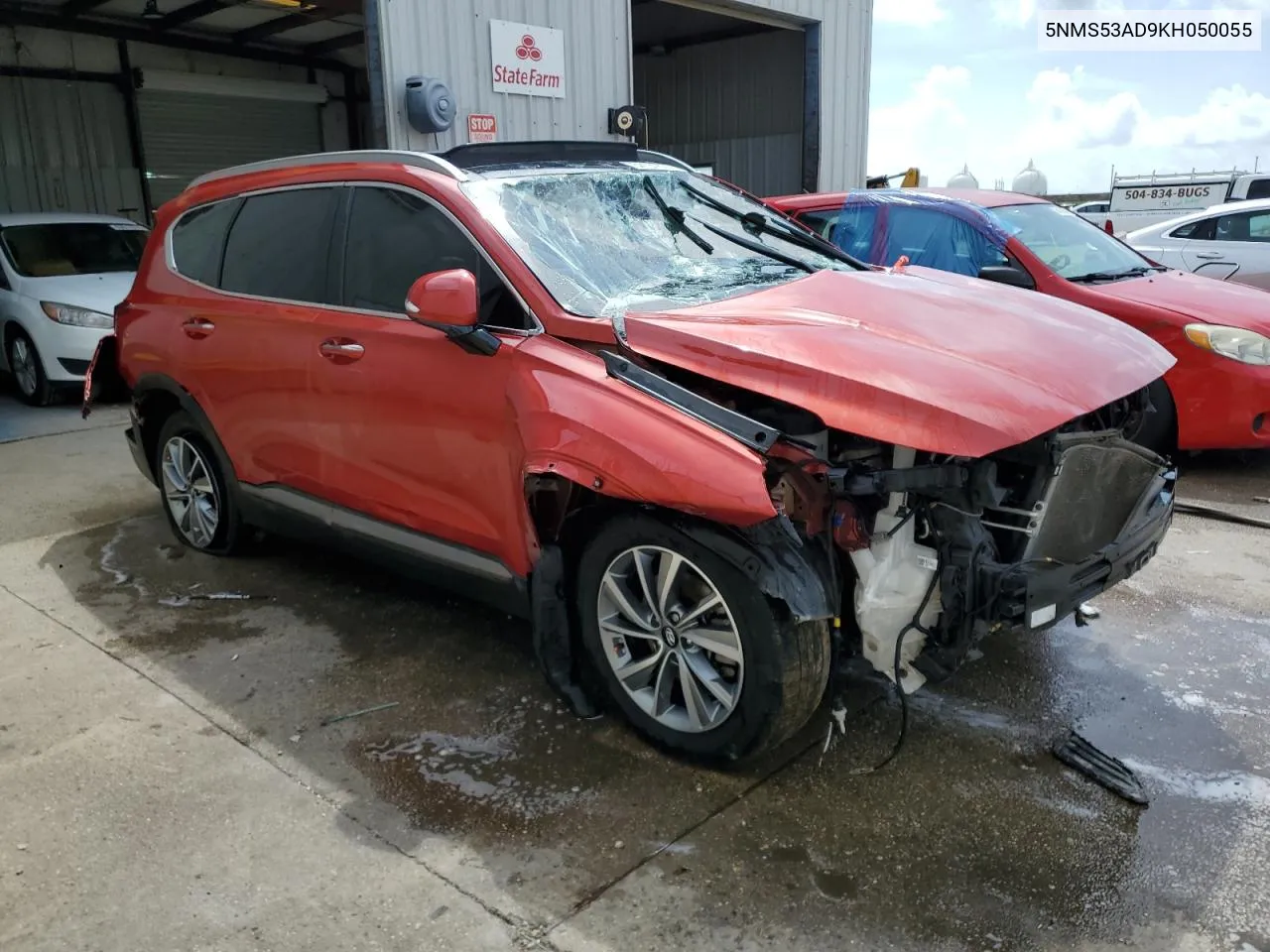 5NMS53AD9KH050055 2019 Hyundai Santa Fe Limited