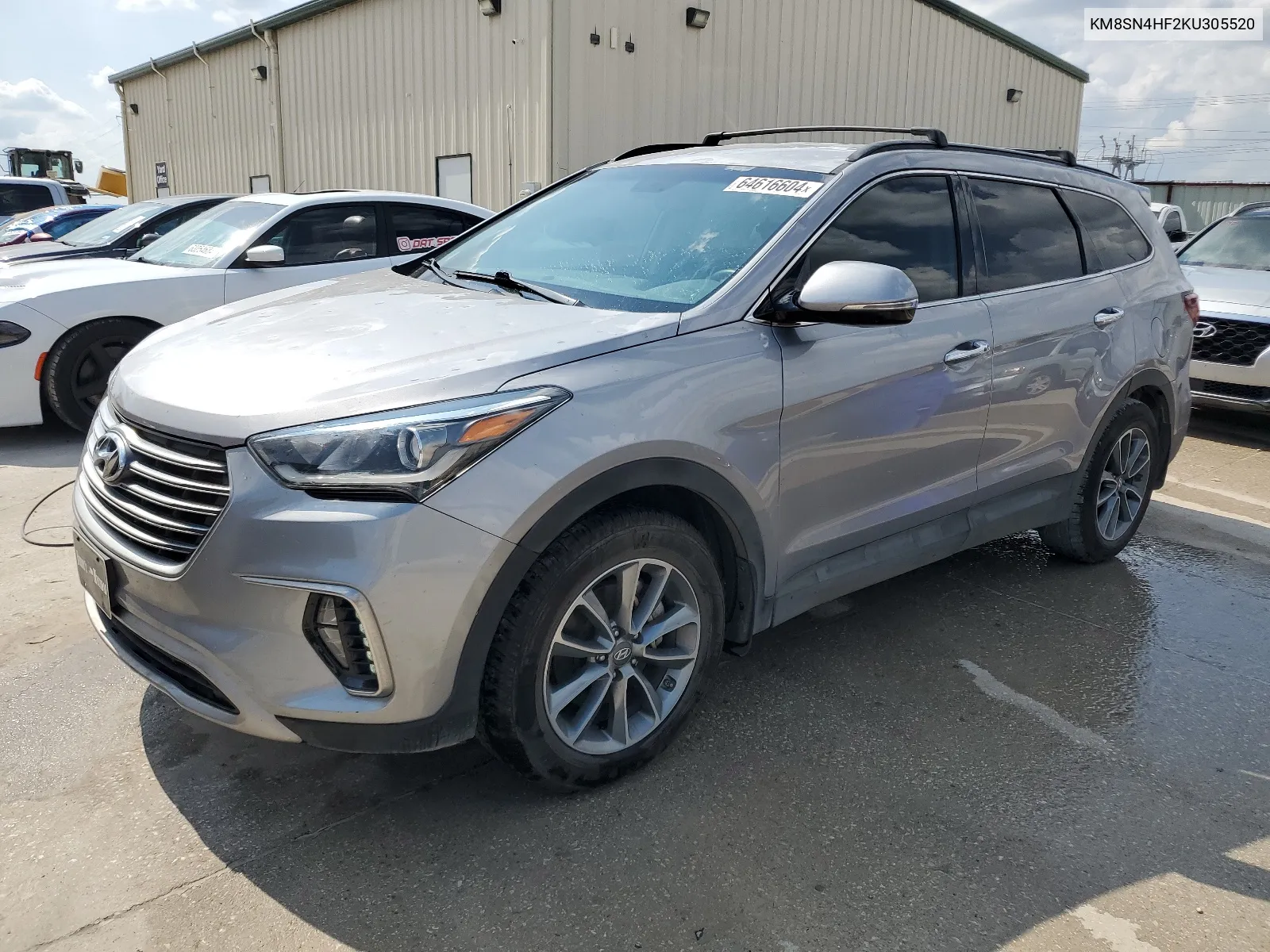 2019 Hyundai Santa Fe Xl Se VIN: KM8SN4HF2KU305520 Lot: 64616604