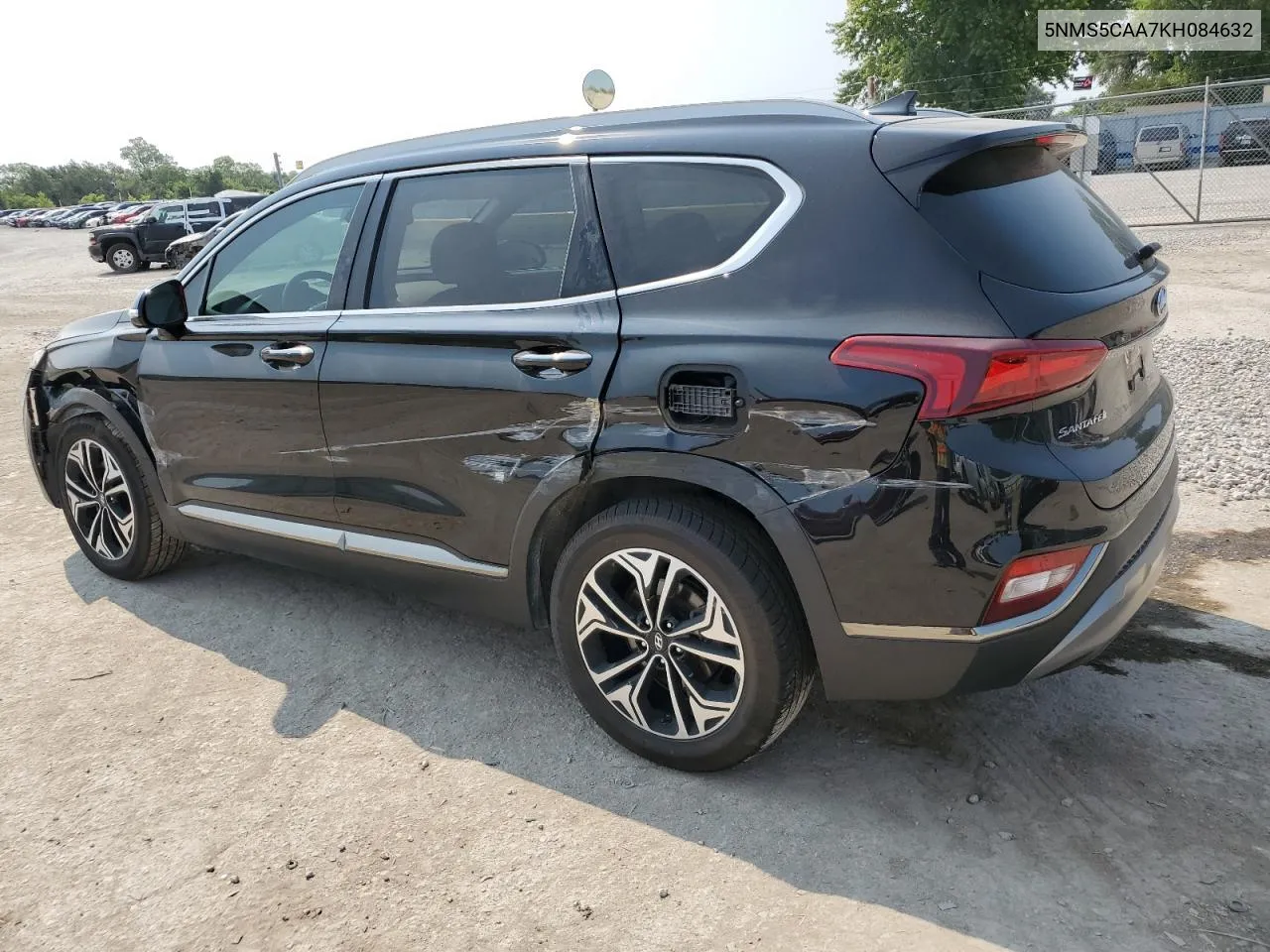 2019 Hyundai Santa Fe Limited VIN: 5NMS5CAA7KH084632 Lot: 64693704