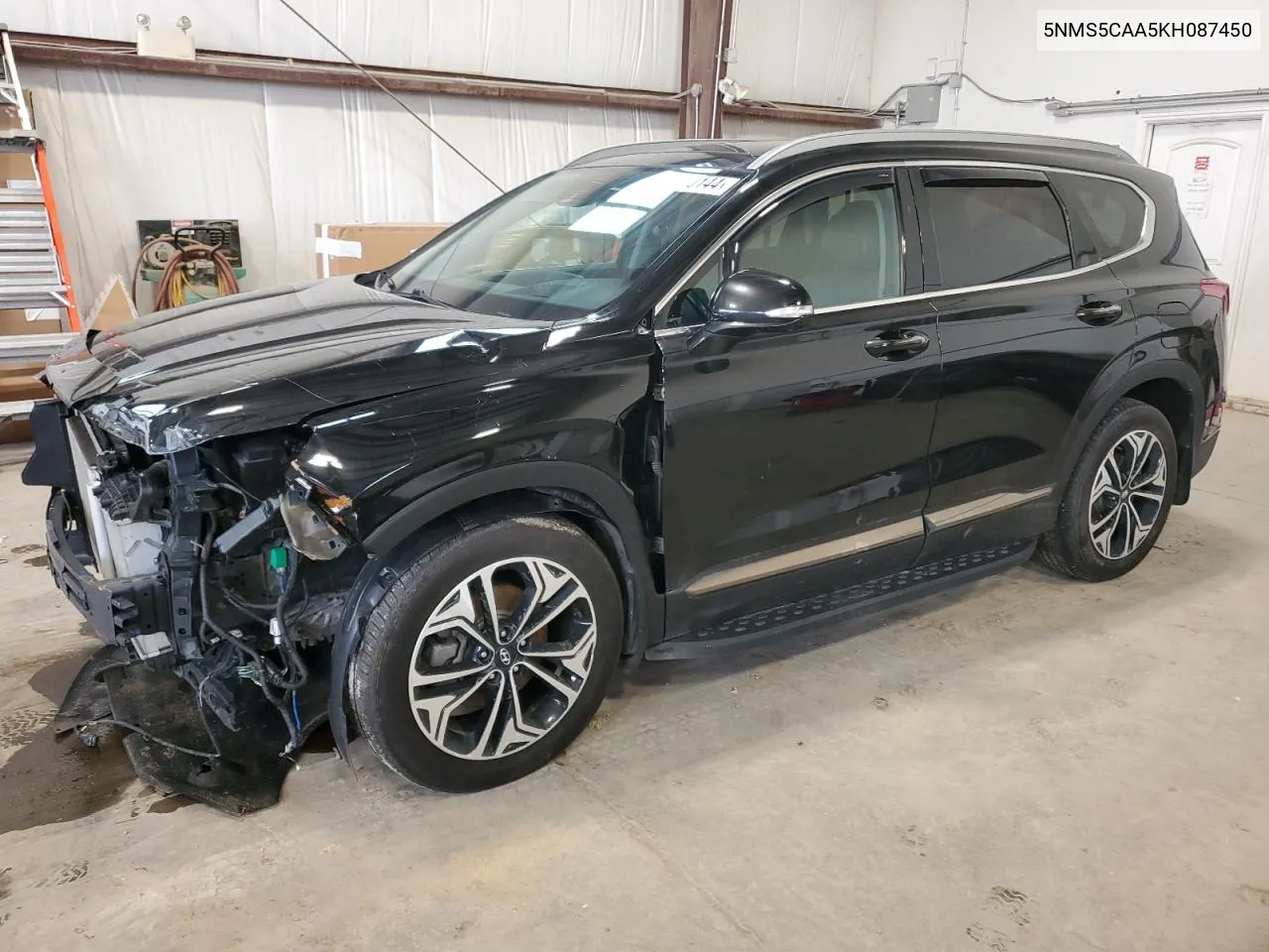 2019 Hyundai Santa Fe Limited VIN: 5NMS5CAA5KH087450 Lot: 64850144