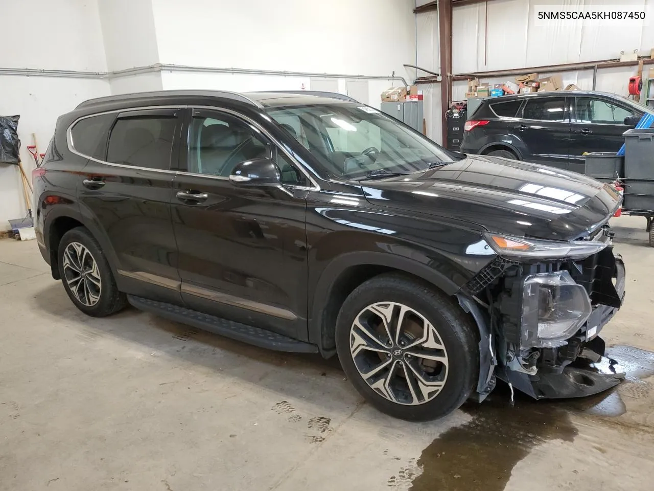 2019 Hyundai Santa Fe Limited VIN: 5NMS5CAA5KH087450 Lot: 64850144