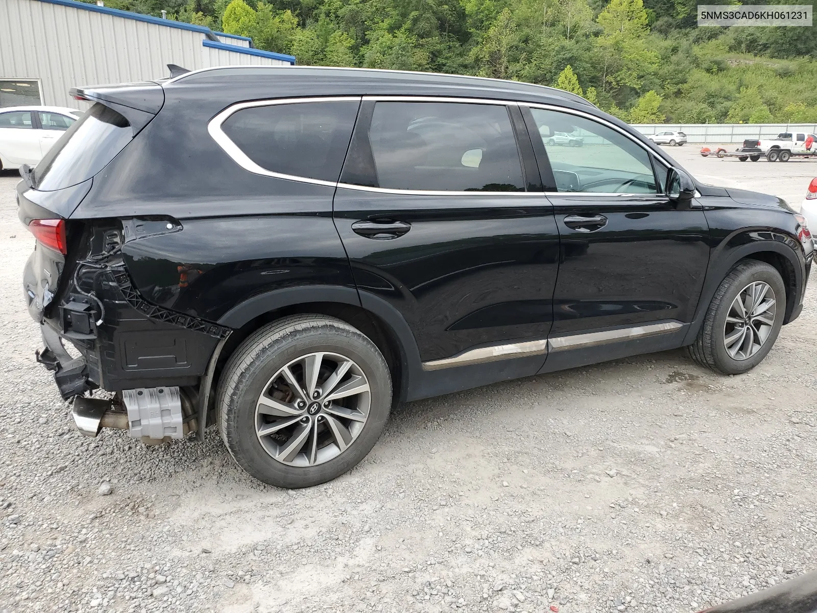 2019 Hyundai Santa Fe Sel VIN: 5NMS3CAD6KH061231 Lot: 65341544