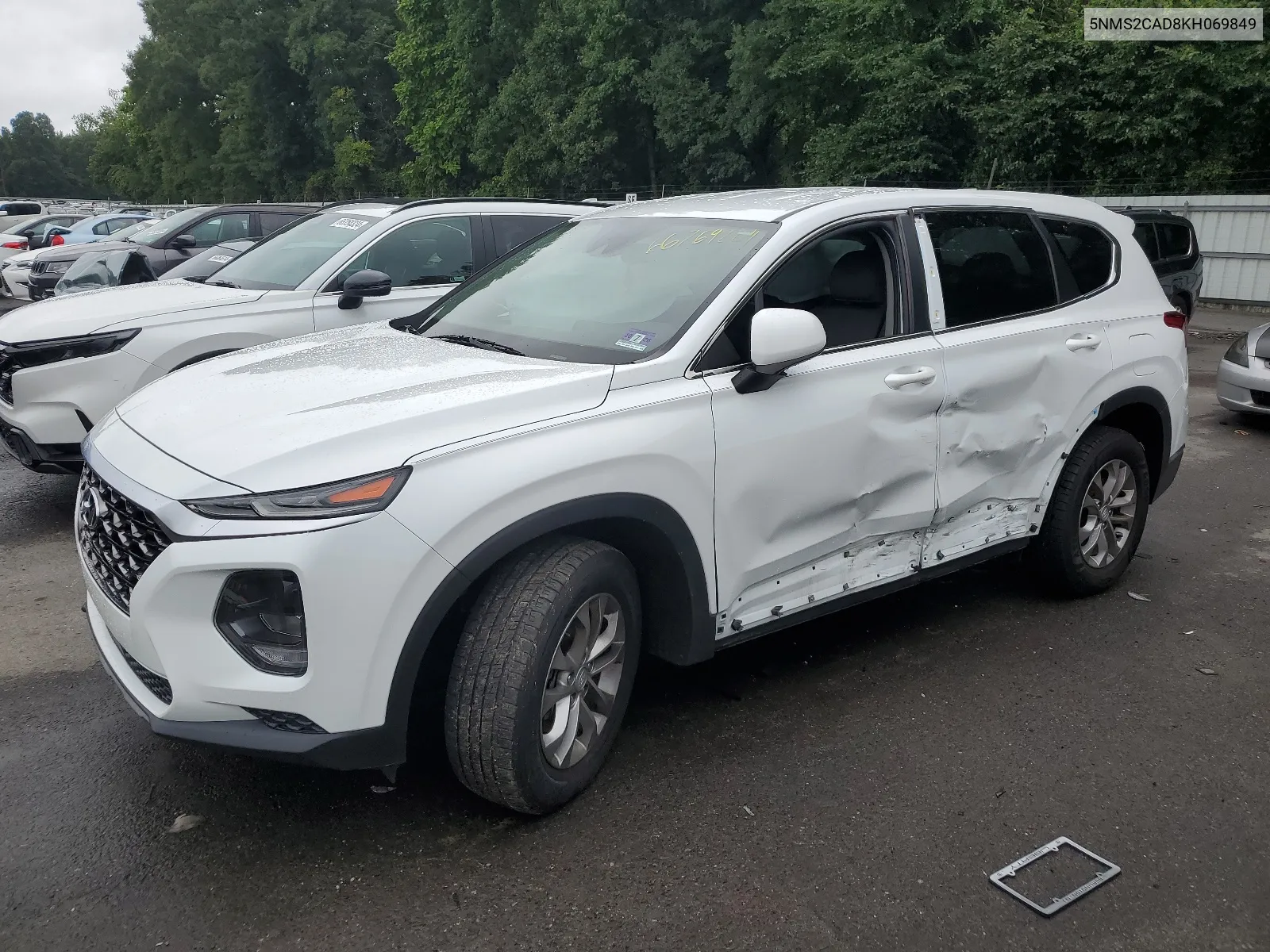 2019 Hyundai Santa Fe Se VIN: 5NMS2CAD8KH069849 Lot: 66769224