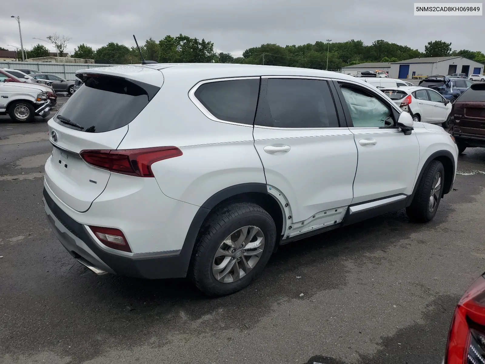 2019 Hyundai Santa Fe Se VIN: 5NMS2CAD8KH069849 Lot: 66769224