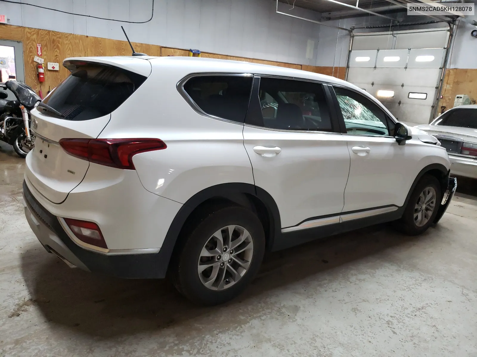 2019 Hyundai Santa Fe Se VIN: 5NMS2CAD5KH128078 Lot: 66841424