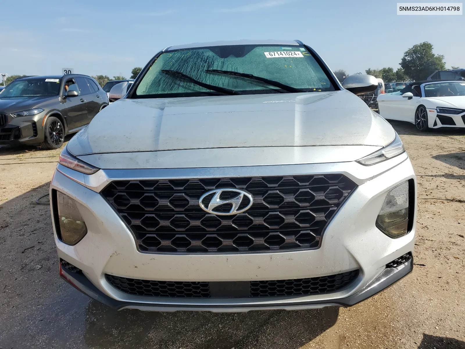 2019 Hyundai Santa Fe Se VIN: 5NMS23AD6KH014798 Lot: 67141024