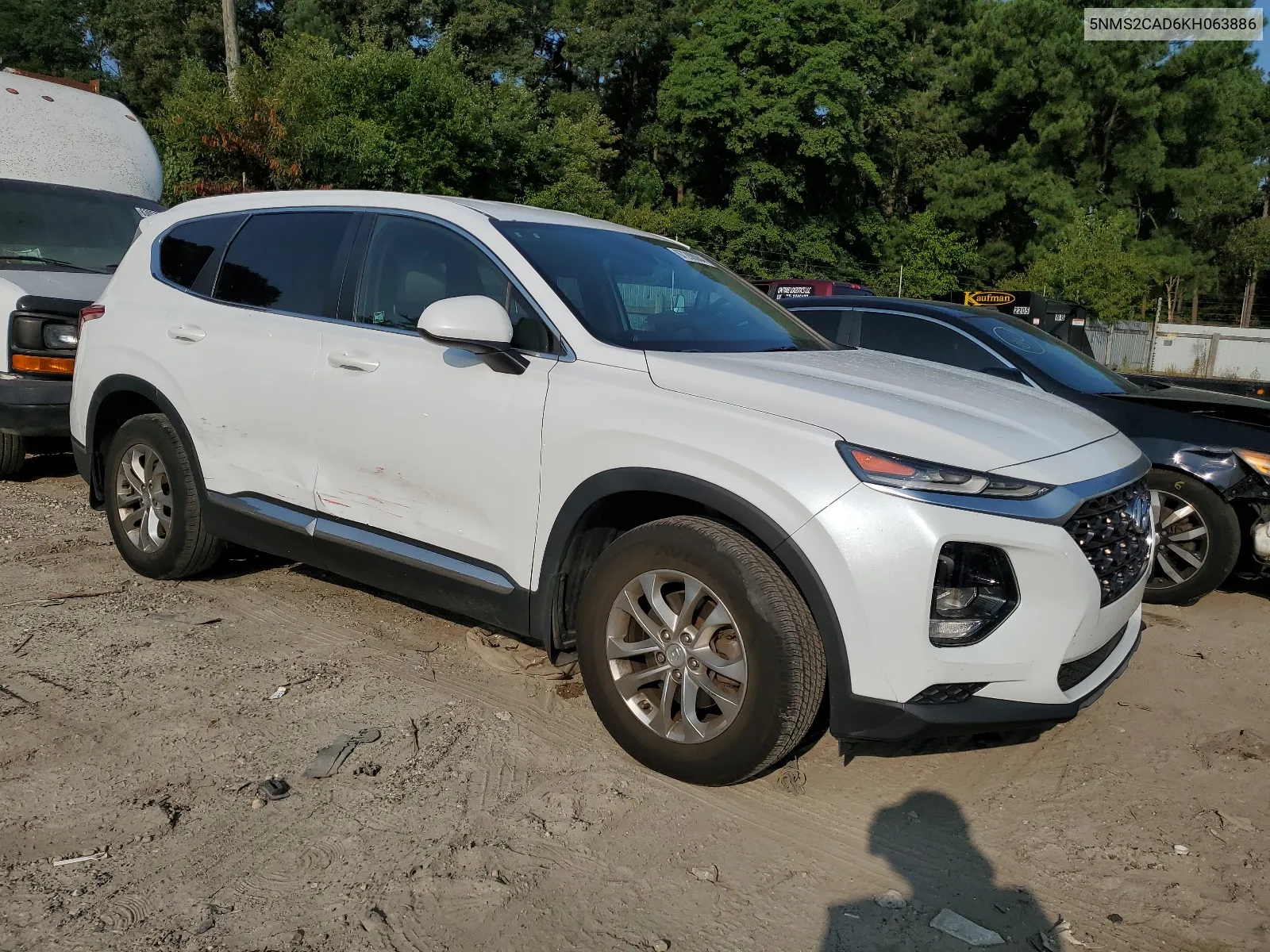 2019 Hyundai Santa Fe Se VIN: 5NMS2CAD6KH063886 Lot: 67288084