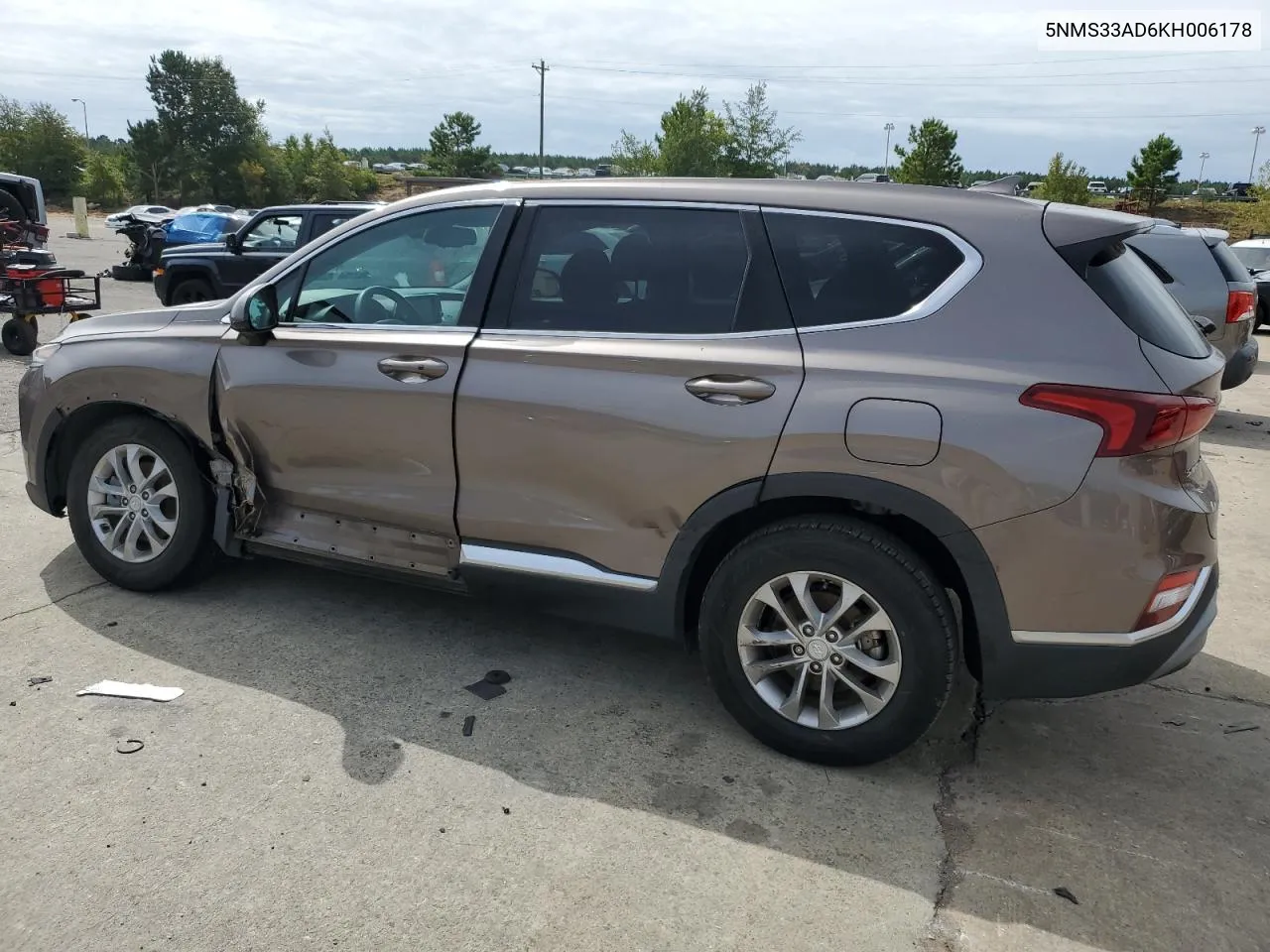 5NMS33AD6KH006178 2019 Hyundai Santa Fe Sel