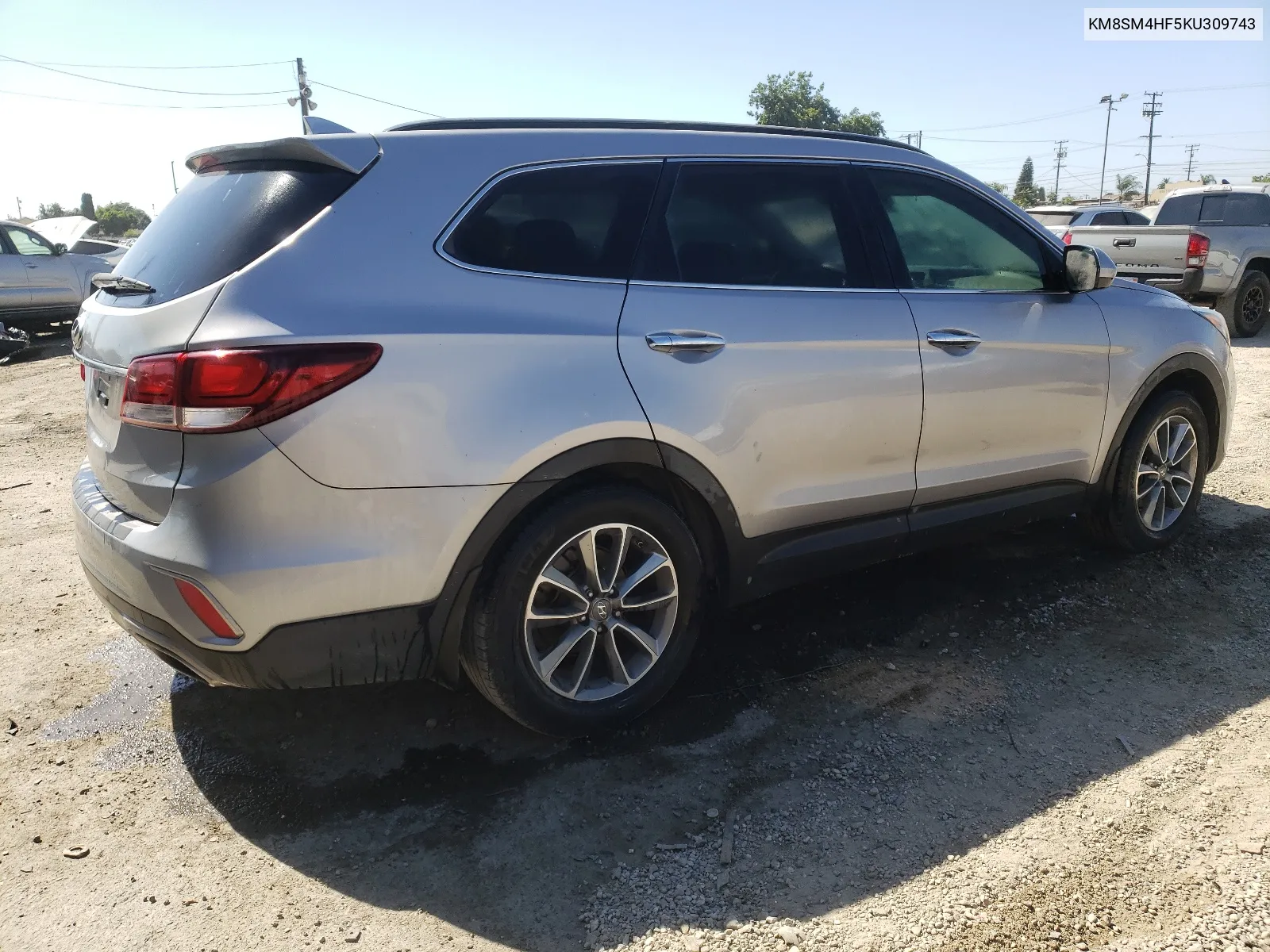 KM8SM4HF5KU309743 2019 Hyundai Santa Fe Xl Se