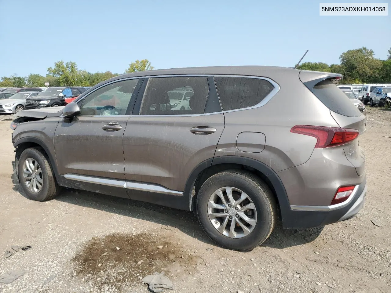 2019 Hyundai Santa Fe Se VIN: 5NMS23ADXKH014058 Lot: 68255814