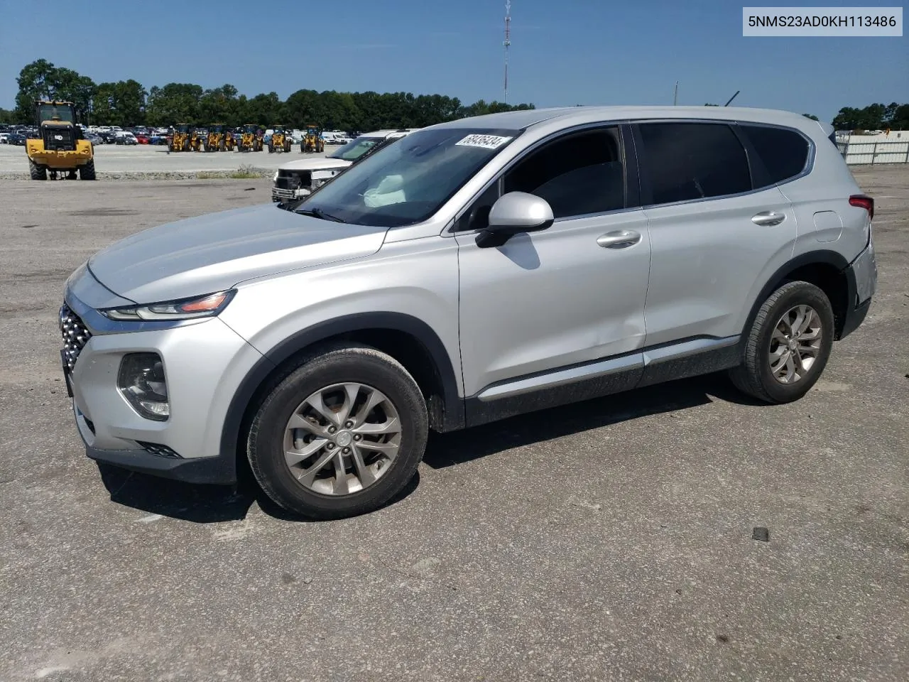 5NMS23AD0KH113486 2019 Hyundai Santa Fe Se